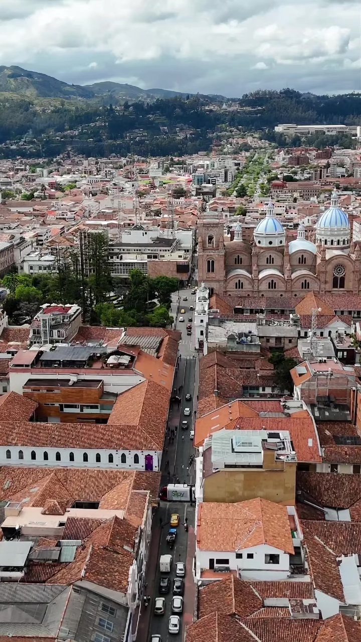 Vista aérea de Cuenca